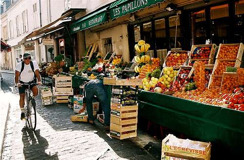 Szállás Párizs - Marché Mouffetard / Mouffetard piac